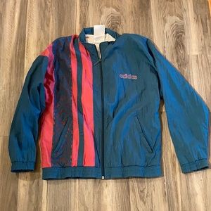 Vintage adidas windbreaker 🟢🔴